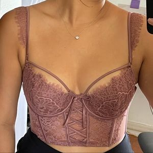 VS Lace Bustier